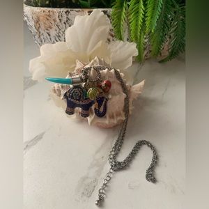 Vintage Elephant necklace.